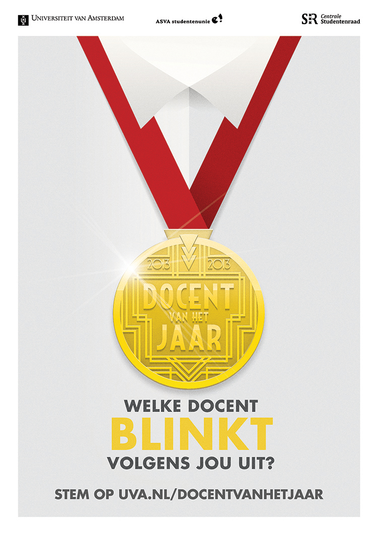 Docent van het Jaar poster